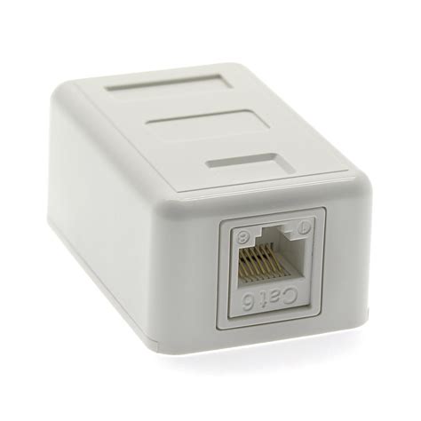 plastic junction boxes for cat 6|surface mount cat 6 box.